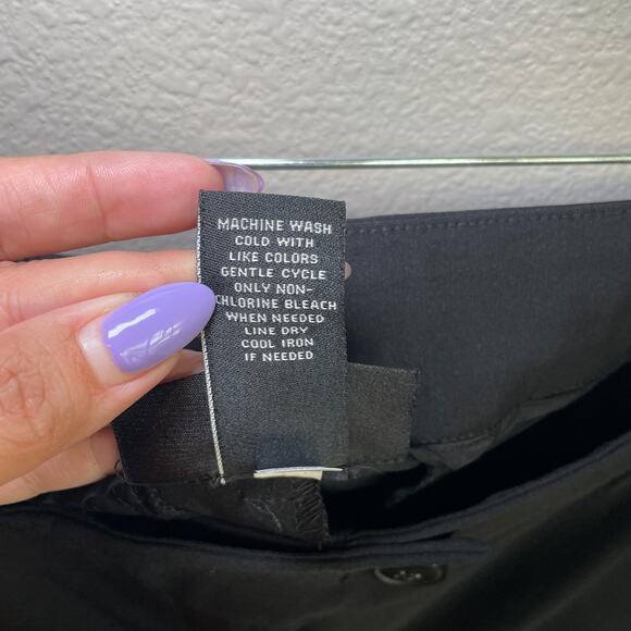 Lane Bryant Slacks Pants Size 18 Black Rayon Blend Pocket Zip Office Work Career - Picture 7 of 7